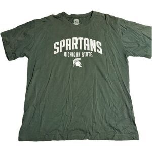 Spartans Michigan State Embroidered T-Shirt Men’s XL Pro Edge Knights Apparel‎